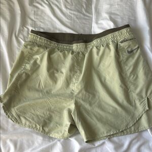 Nike Light Green Athletic Shorts